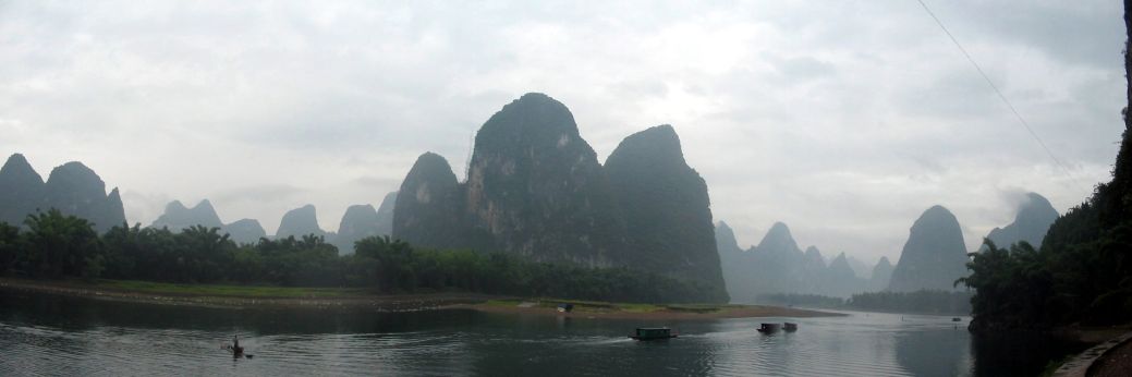 Xingping, paysage ayant inspir le billet de 20 Yuans